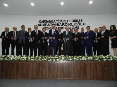 Hisarcıklıoğlu, İsminin Verildiği Salonu Açtı