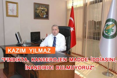 Fındıkta Kanserojen Madde İddiasını İnandırıcı Bulmuyoruz
