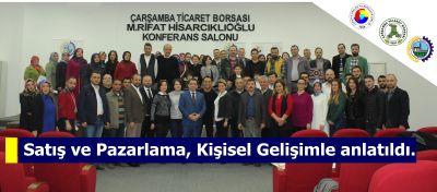 Satış ve Pazarlama, Kişisel Gelişimle Anlatıldı