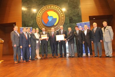 Çarşamba Ticaret Borsası 5 Yıldızlı Oldu