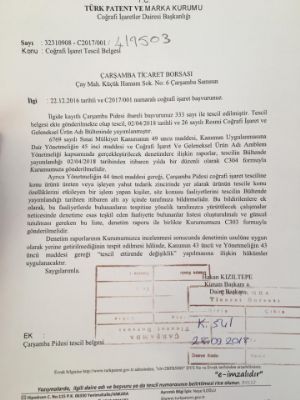 Çarşamba’nın Ürünleri Tanıtıldı