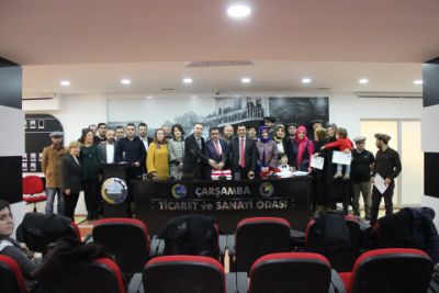 Çarşamba’da Girişimciler Belgelendi