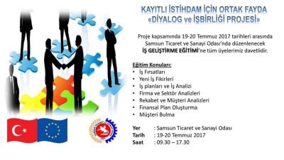 Kayıtlı İstihdam İçin Ortak Fayda Diyalog ve İşbirliği Projesi