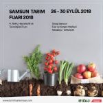4. Tarım, Hayvancılık ve Teknolojileri Fuarı 26-30 Eylül Tarihleri Arasında Tüyap Samsun’da Gerçekleşecek.